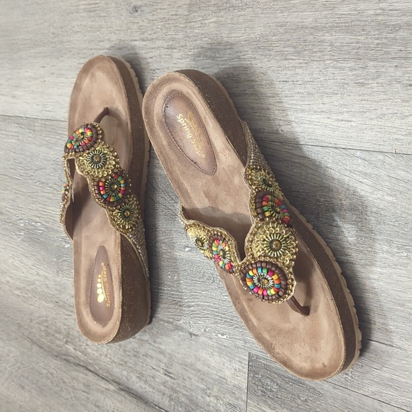 Spingstep Women's Thong Sandals - Picture 3 of 5